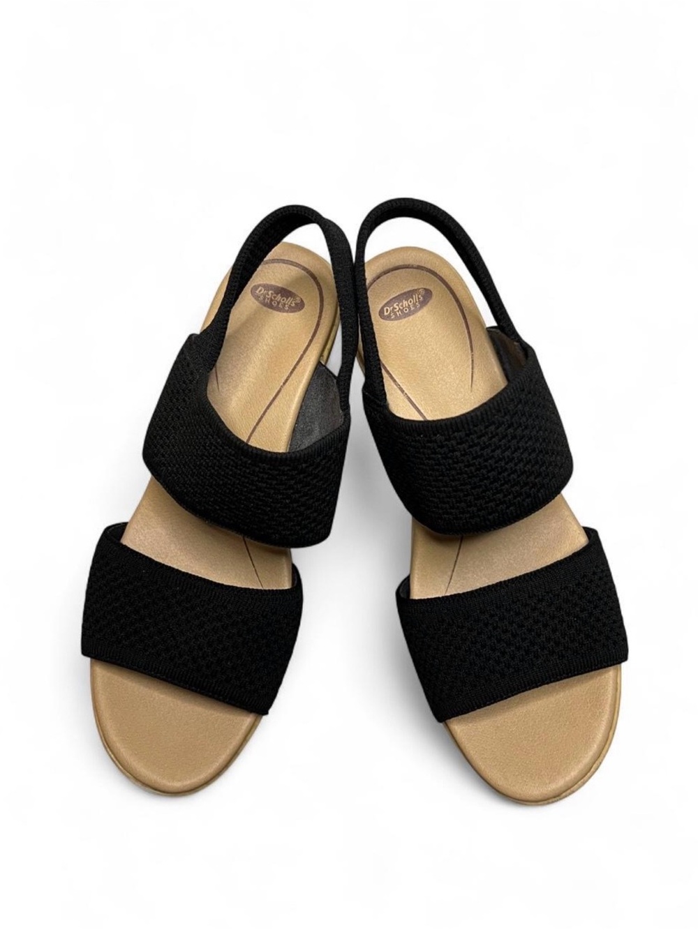 Dr. Scholl's Black Strap Slingback Sandals